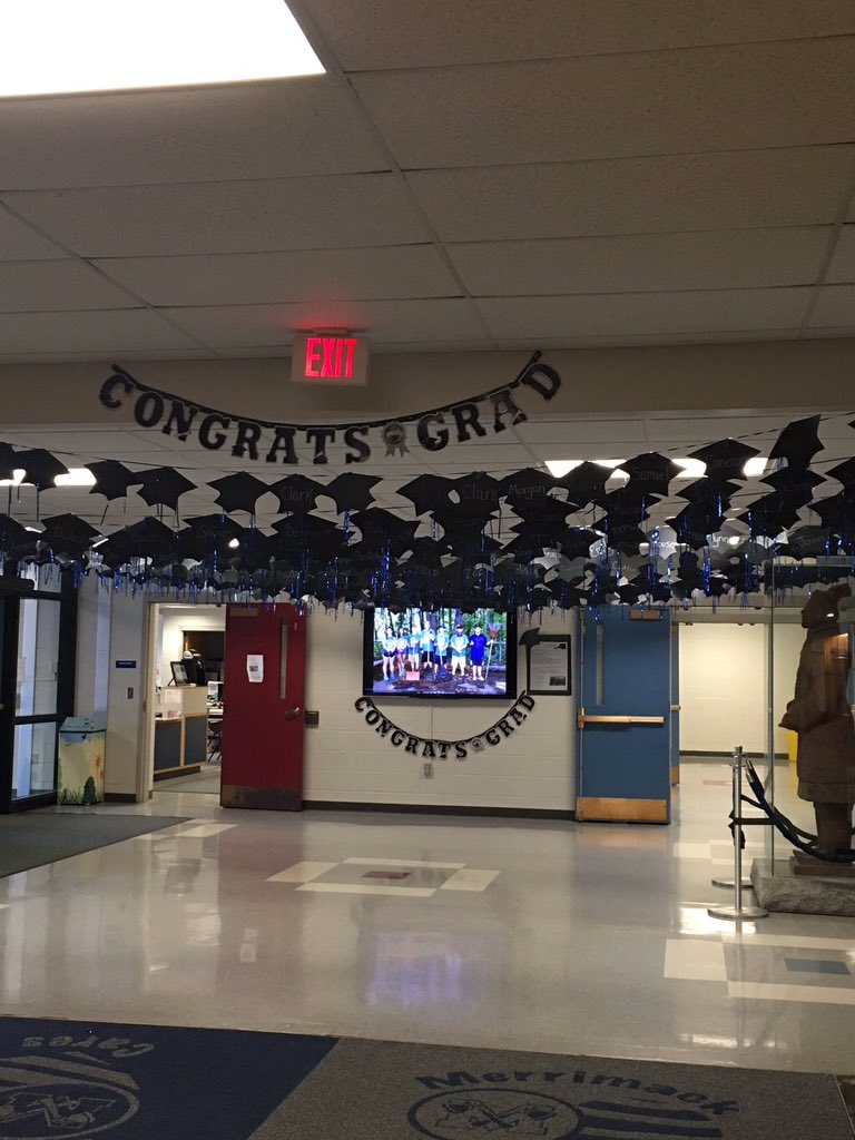 Touches like this are what make MHS a great place to be! Congratulations <a href="/merrimack2016/">MHS Class of 2016</a> on the upcoming week!