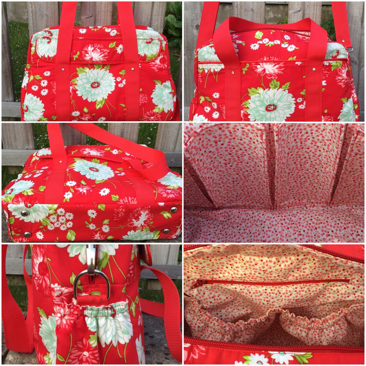 CowslipCreates's tweet photo. #TheNappyBag by #SewingPatternsbyMrsH fabric is 'scrumptious' by #modafabrics available @BoutiqueStitch #Cardiff https://t.co/vkT0fTkkvj