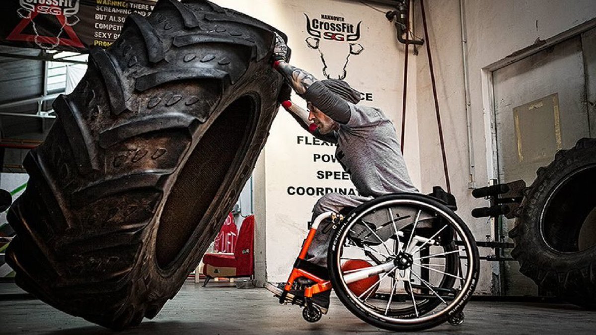Strength comes in a ALL forms! NEVER GIVE UP!! #respect