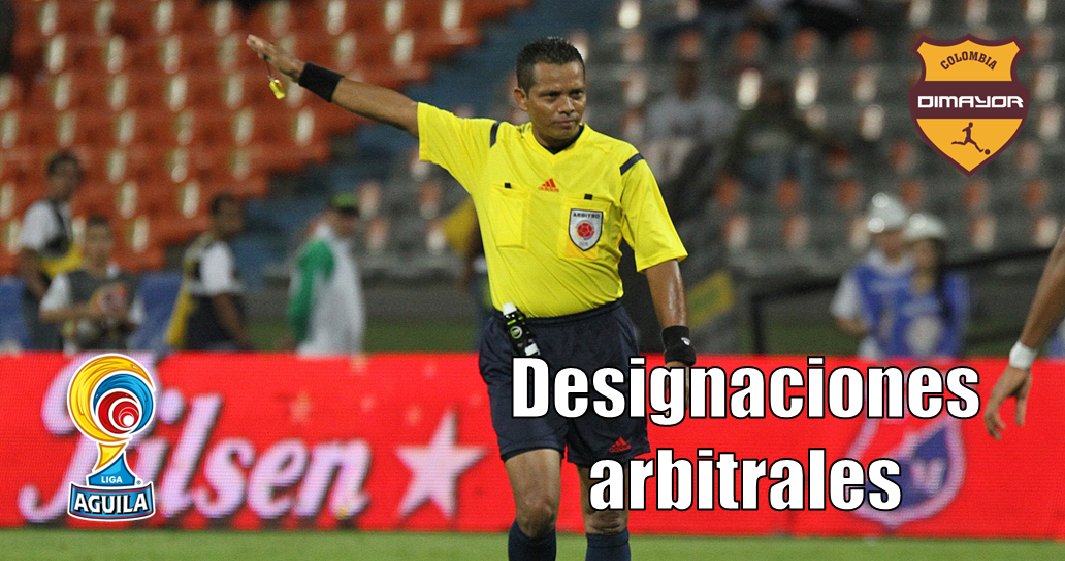 Dimayor's tweet photo. Listas designaciones arbitrales para los cuartos de final vuelta de la @LigaAguila I 2016 - https://t.co/LPhOqapGRr https://t.co/OlxHT7gGlM