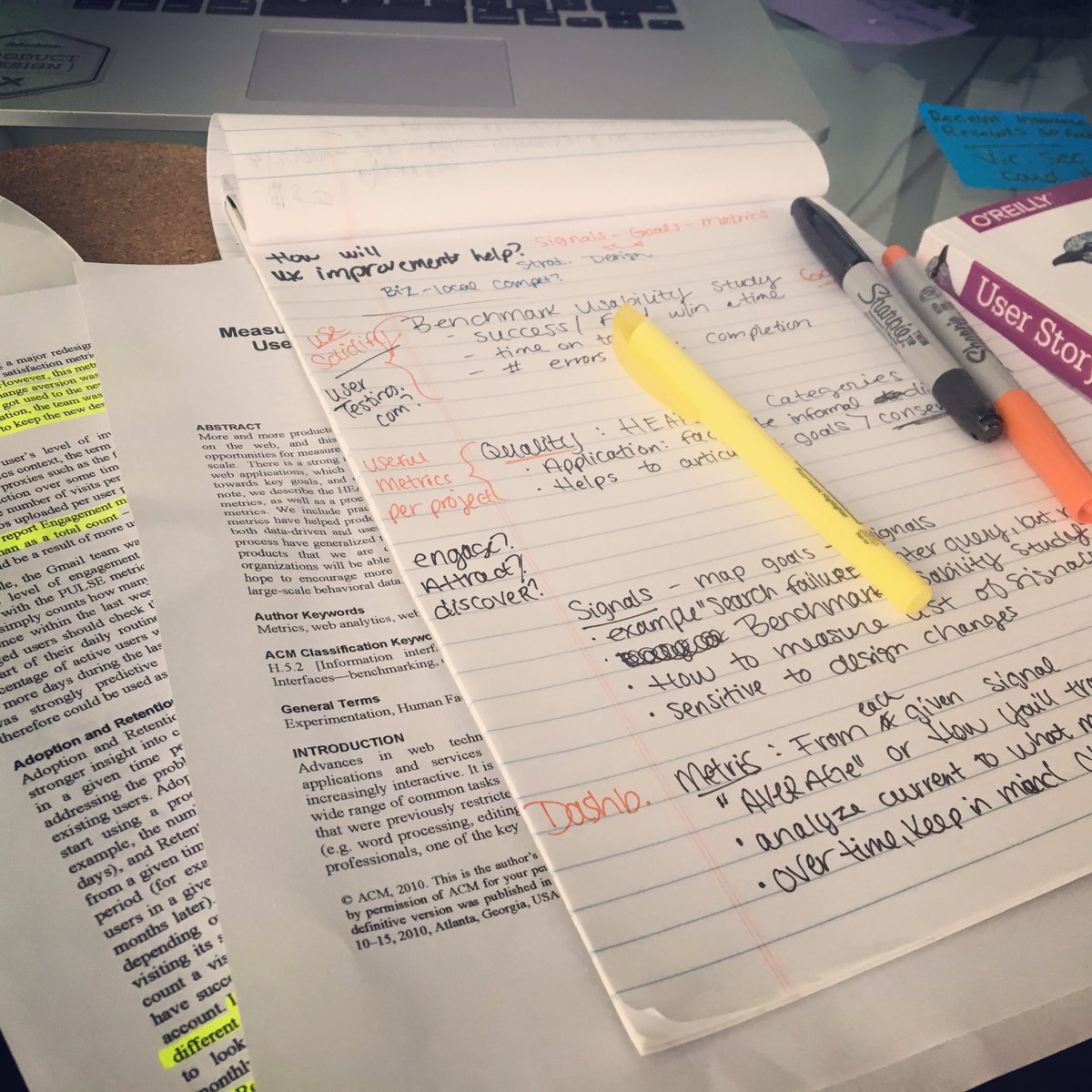 danellesheree's tweet image. Working on User-Centric measurement process enhancements for our team! #UX #uxmetrics #research #design