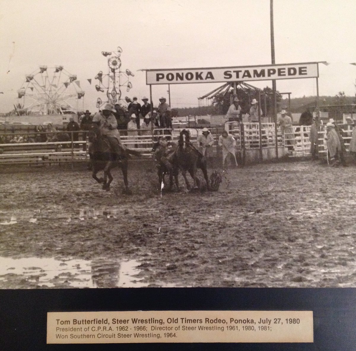 Congrats to the #StampedeLegend Tom Butterfield on his @ASHFM1 induction! We sure miss you! #PonokaProud