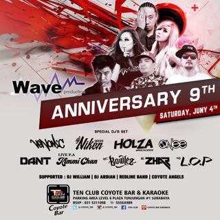 Tonight Only at Coyote Club... <a href="/venomcwave/">Cheryl Bawerman</a> <a href="/WAVEprod_/">WAVE Production</a> <a href="/HOLZAkontra/">HOLZA</a> <a href="/onee_dj/">oNee.dj</a> <a href="/Gorgeouz_Kim/">Kimmi Chan 🎤</a> @ZharBPC