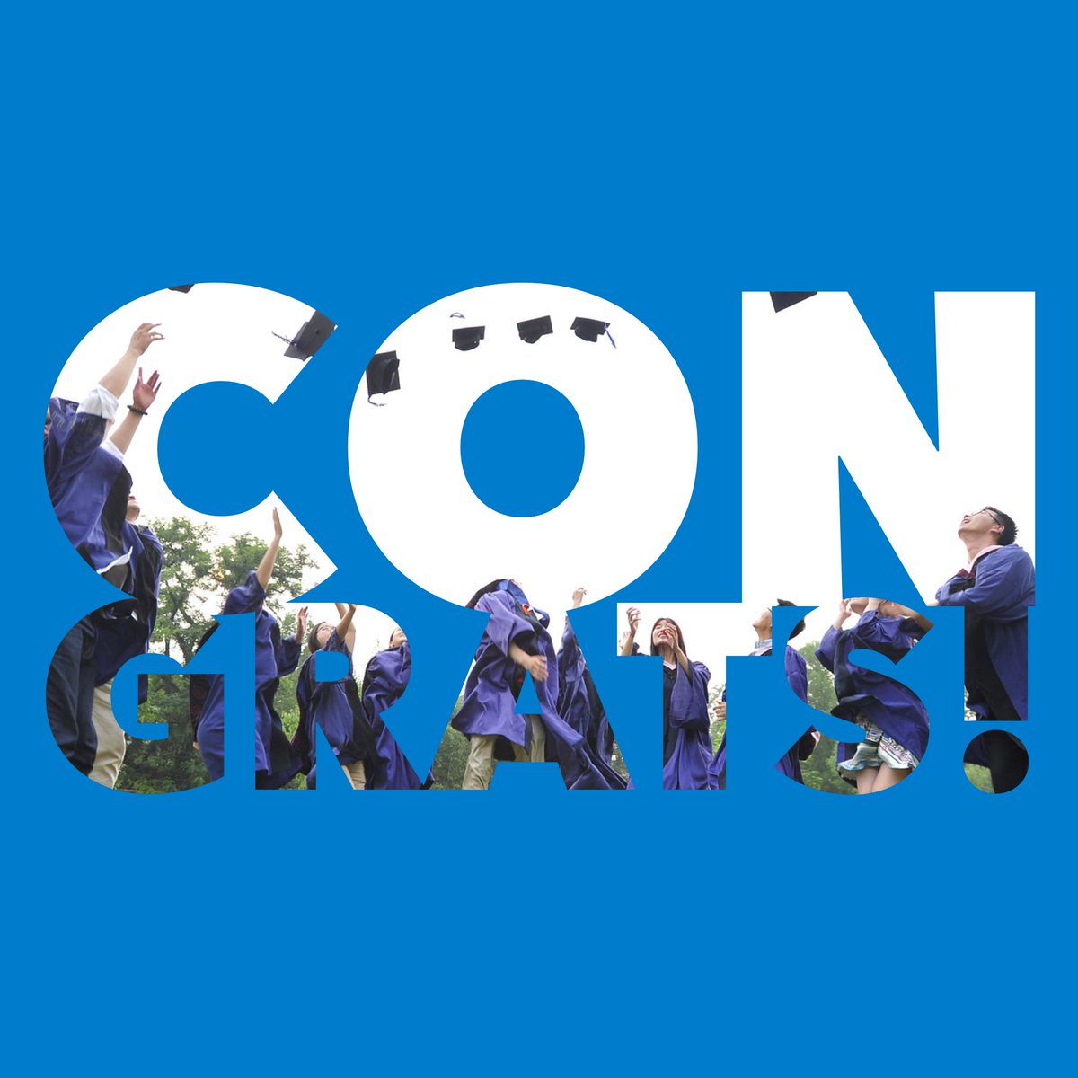 Congrats to all of the #newgrads out there! You did it! 🙌