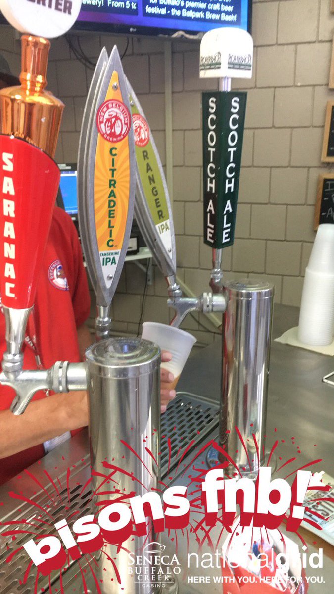 BuffaloBisons's tweet photo. Check out the special #BisonsFNB #NGSummer16 filter when you snap tonight! 👻: buffalobisons https://t.co/RDbrdnKfCZ https://t.co/hblRp9Ca9T