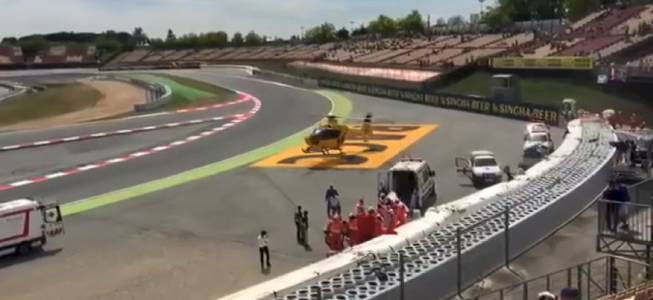 Salom permaneció en parada cardíaca desde el accidente ver.as/oqdh51