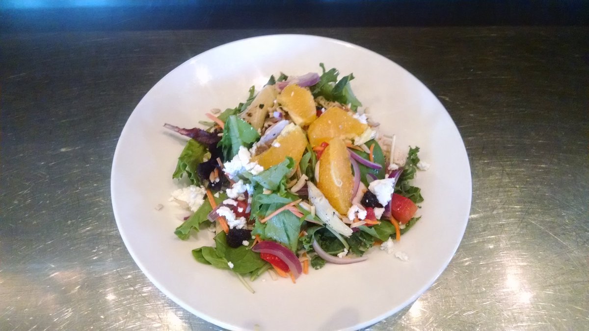 Too hot to cook?Join us for a refreshing Tuscan Chicken Kale Salad.That will cool you down &amp; satisfy the taste buds!