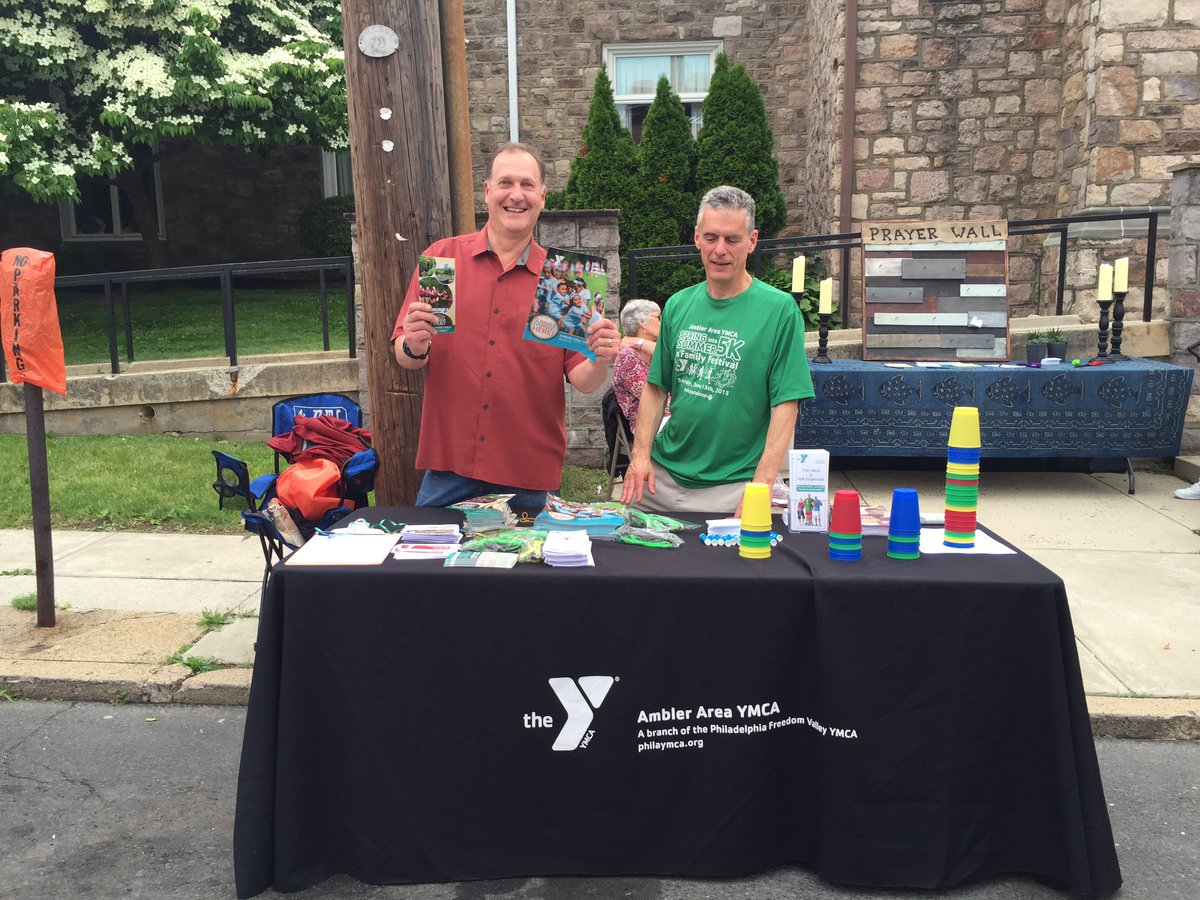 Come see us at First Friday in Ambler <a href="/cpinder19/">Carol Pinder</a> @pfvYMCA #amblery