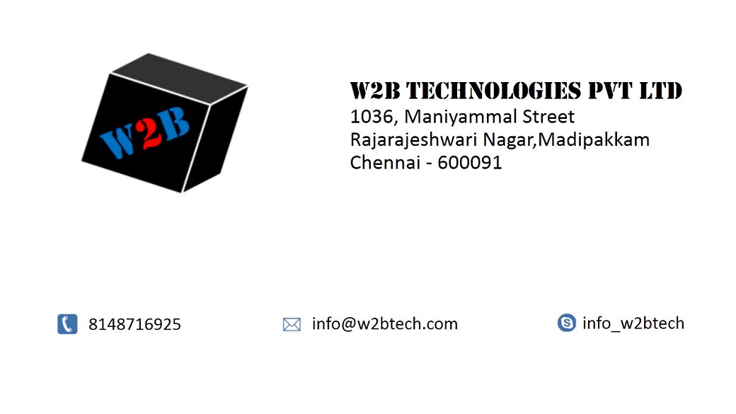 w2btech's tweet image. W2B Technologies First Look...