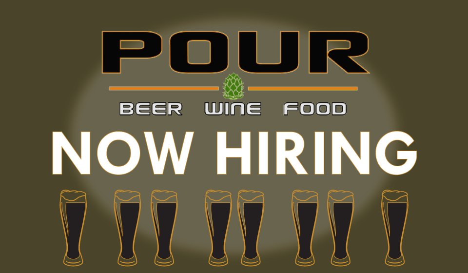 POUR is hiring kitchen staff for BOTH locations! Send your resume to jobs@pourbeer.ca #calgary #evanston #airdrie