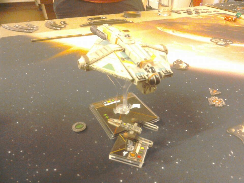 1066Wargaming's tweet photo. XWING league games all over the club on Thursday as 21 players battle it out for the spring kit! @FFGOP https://t.co/ennEutCMqZ