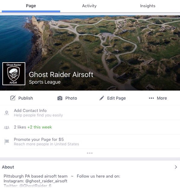 GhostRaider_6's tweet photo. #GhostRaiderAirsoft now has a #Facebook page. Follow and like us! https://t.co/mxTqkiWwIP