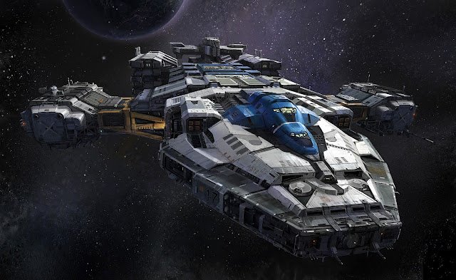 Dios mio, look at my ship. This is awesome! SSV Los Angeles.

Eh, we’ll call it the Hollywood for nickname.