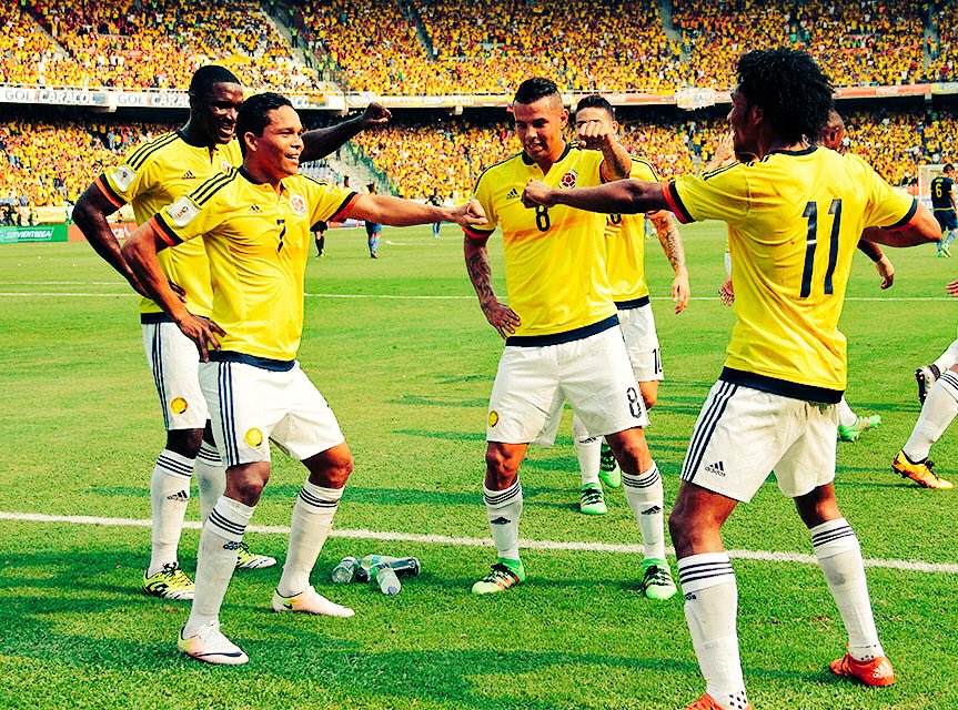 FALCAO's tweet photo. Los mejores deseos para @FCFSeleccionCol. Éxitos en @CA2016. ¡Vamos todos juntos¡!Vamos mi Colombia! 🇨🇴 #CopaAmerica https://t.co/8uvzU2Aao1
