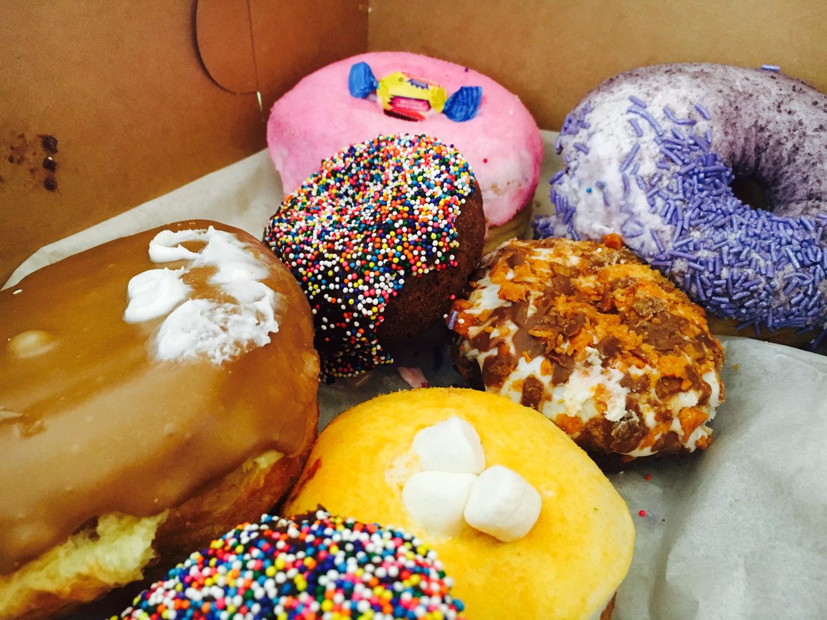 BoltMktg's tweet photo. Happy #NationalDonutDay! We hope you enjoyed some sweet treats this morning, we did thanks to #voodoodoughnut. https://t.co/CovIXAcumm