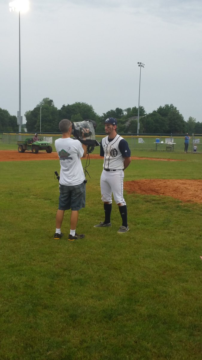 HomersRadio's tweet photo. @TownsendChristy @KWCPanthers @logsdon_chris23 Doing tv interviews too! https://t.co/iCAahfQCaj