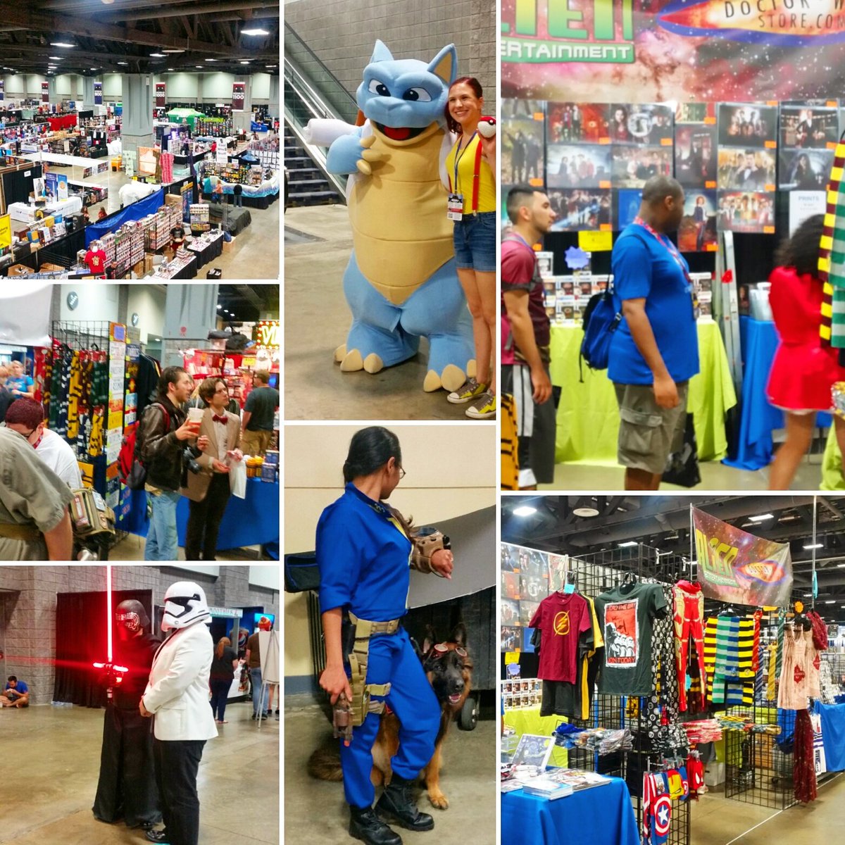 alienentertain's tweet photo. Busy booth + cosplay snapshots @ @AwesomeCon day one! #AwesomeCon #conventions #doctorwhostore #alienentertainment https://t.co/gyPmhdevHu