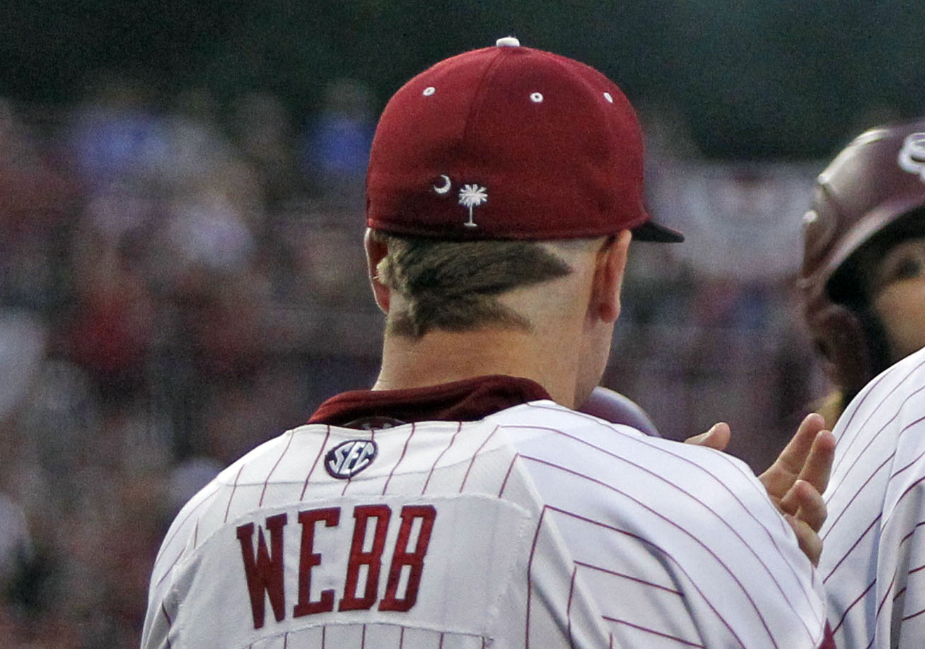 GoGamecocks on X: Also appears Braden Webb has attempted a Ricky Vaughn  haircut. #wildthing  / X