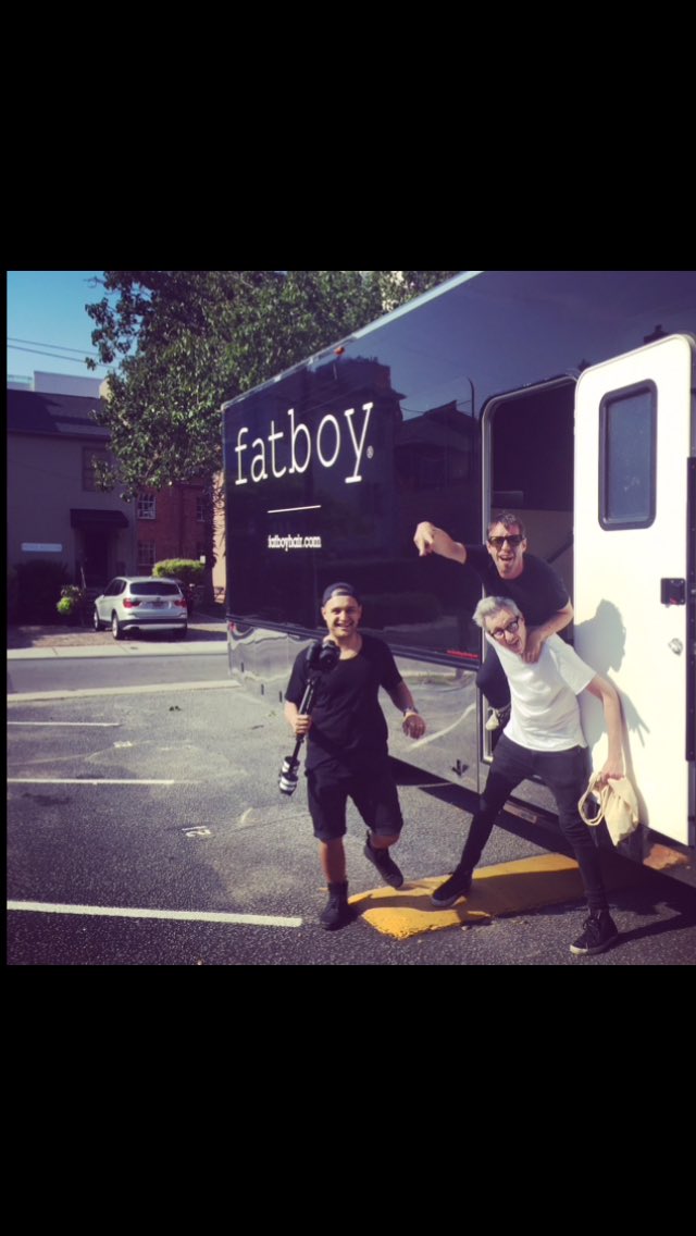 Fatboy tour bus with <a href="/MtEdenOfficial/">Mt Eden</a> catch us tomorrow in Orlando!