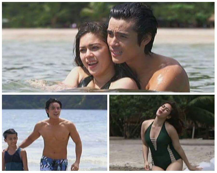 JanverDaily's tweet photo. #TSOUFullCircle Lucia and Macoy go daring tonight sa kanilang pagpapakita ng hot summer bods β¦ https://t.co/Xkvb0AnnYR