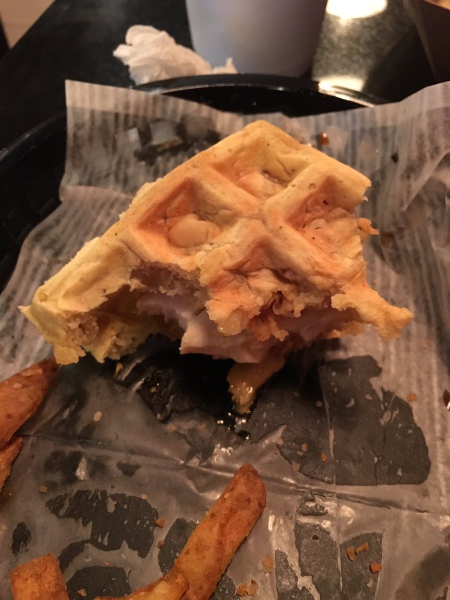 BullCityCane's tweet photo. Halfway through a Soul Slider at @MickeysSliders and it is ridiculous. I'll be back. #SliderHeaven https://t.co/E9p5JMZtCc