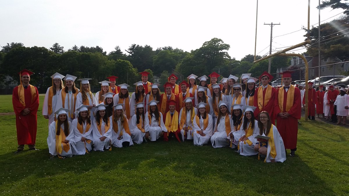 Wicked proud of our <a href="/SaugusNHS/">Saugus NHS</a> graduates! #luckyteacher
