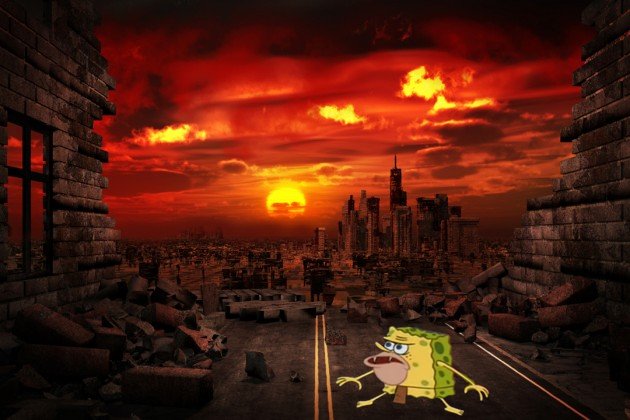 desatidorpz's tweet image. quando você tá num apocalipse e não tem pra onde correr mais