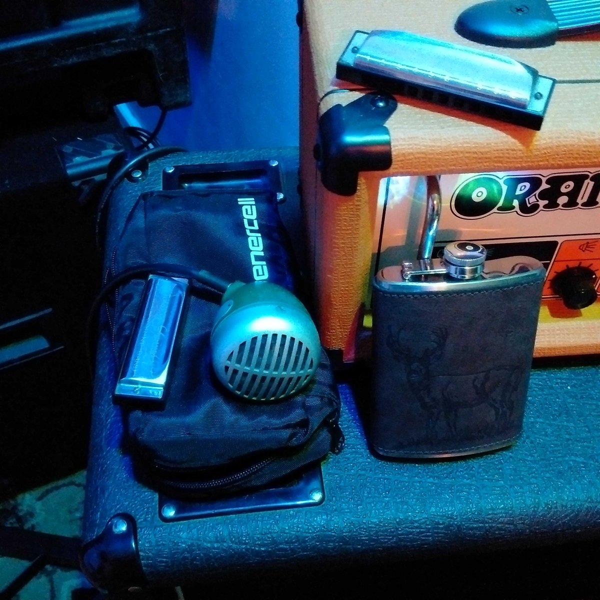 adamquay's tweet photo. Cutting harp tracks for the new Shiny Pines record. Keeping it squatchy https://t.co/xzPI9keh20