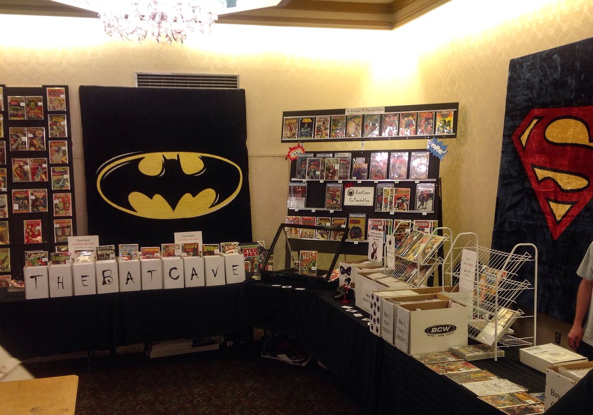 BatCaveCollect's tweet photo. Big crowd anticipated at the June 12th #TCBS -- raffle prize is a high grade BA12!!  @tocomicshow https://t.co/7G2WCqskzg