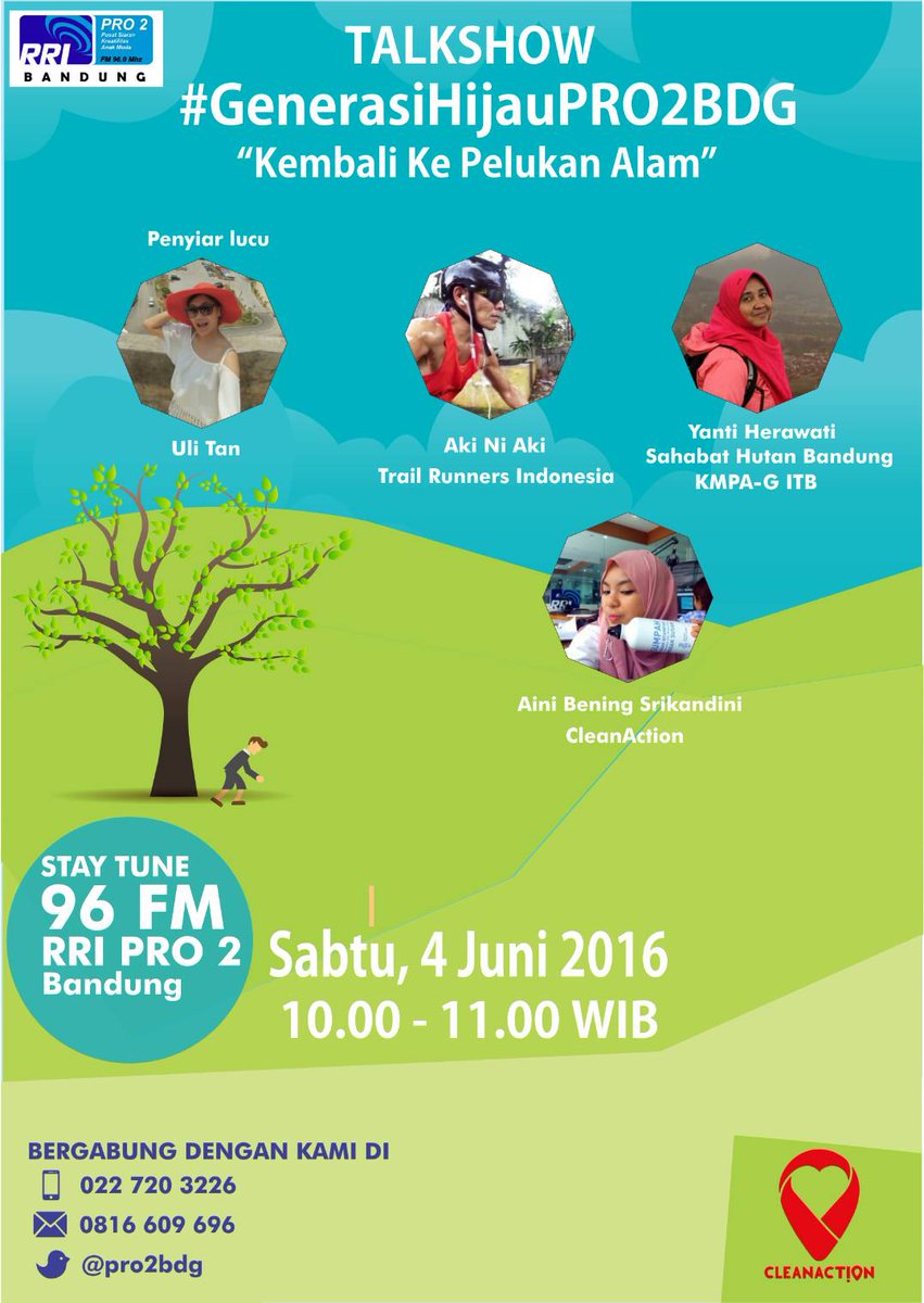 "Sini.. Peluk dulu.." -Alam-
#RoadToWorldEnviromentDay
#GenerasiHijauPro2BDG <a href="/pro2bdg/">RRI PRO2 BANDUNG</a>