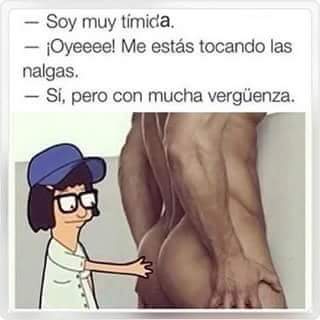 Elitamasbonit's tweet photo. así soy yo de tímida!!! https://t.co/GrQpRI8RBC