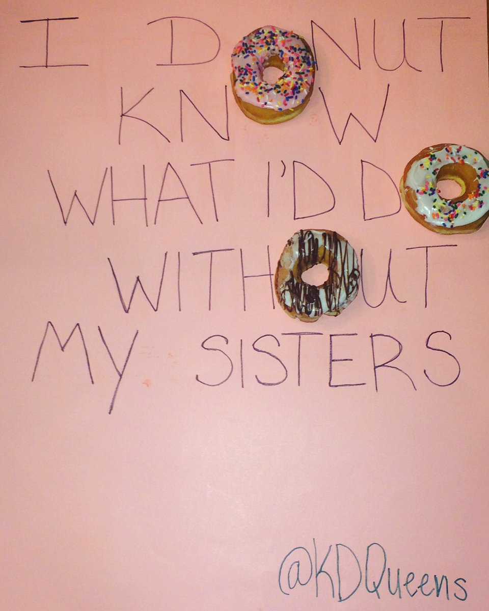 Happy #NationalDonutDay everyone! We hope it was as sweet as ours was! <a href="/KappaDeltaHQ/">Kappa Delta Sorority</a>
