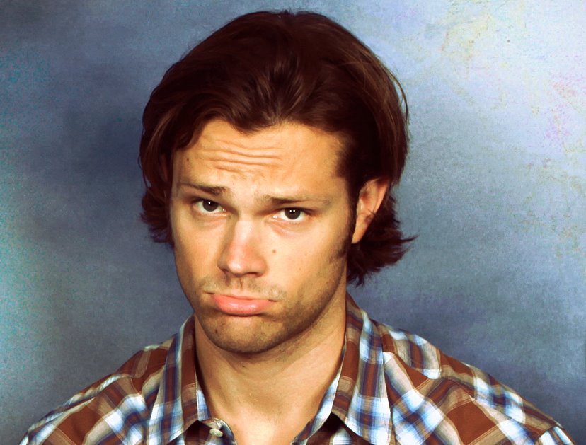 щенок с большими глазами. джаред падалеки молодой сверхъестественное. сэм винчестер. джаред падалеки. щенячий взгляд у человека.