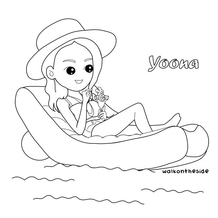 walkontheside's tweet photo. Yoona ,Tiffany ,Hyoyeon #ColoringBook #YSIsupportproject2015 #SNSDcomback #SNSDparty https://t.co/1qsG6fqIgn