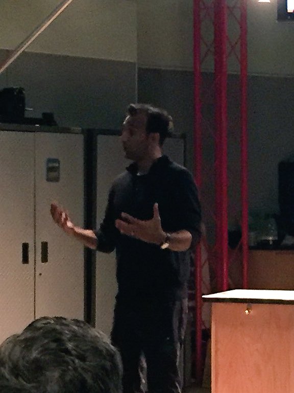 OpenDataSTL's tweet image. .@DJ44 talking #civtech at @SLSC and his conversation today with @JoeBiden #hackforchange