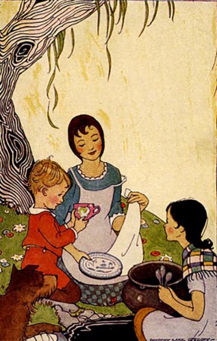 NewYorker's tweet image. Why did the Boxcar Children never indulge in mischief like the other kids in books did? nyer.cm/5mCUzSA