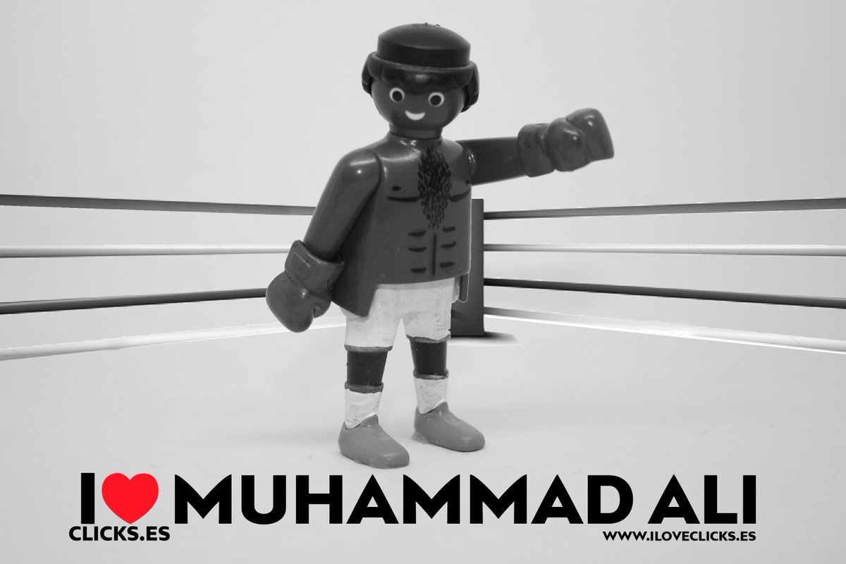iloveclicks's tweet photo. Fallece el legendario boxeador Muhammad Ali: "No renuncies, sufre ahora y vive el resto de tu vida como un campeón". https://t.co/3NaDJaTYld