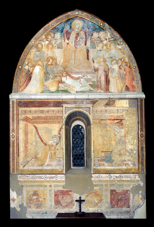 borgogrondaie's tweet photo. Sabato a  #Siena visita guidata con il restauratore agli affreschi della Chiesa di Montesiepi #Lorenzetti https://t.co/vHy0z4IiJH
