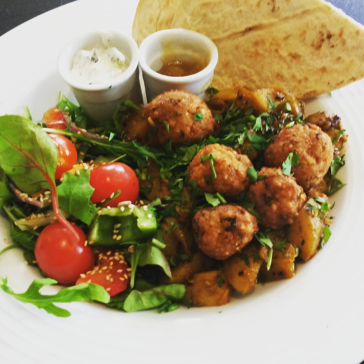 JerichosKitchen's tweet photo. Day 2 of the #charlescausey festival and it's another sunny one , pop in for #brunch #lunch  #dinner https://t.co/VNMO1SmsXe