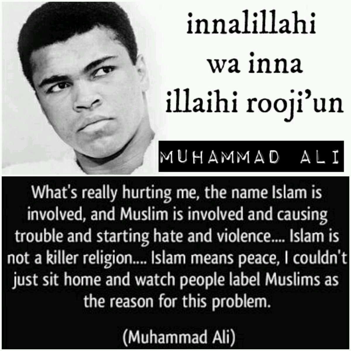 Thank you, champ!!! #MuhammadAli #TheGreatest #legend #MohammedAli