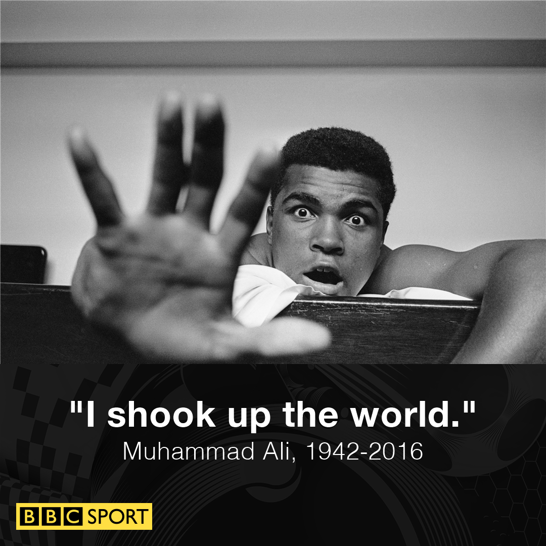 Boxing legend Muhammad Ali dies aged 74 after suffering from respiratory illness.

bbc.in/24nVVE5