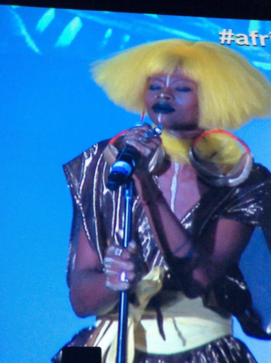 africasout's tweet photo. WOOT! Big up to @JojoAbot who's mesmerizing us with her earth shattering vocals. #AFRICASOUT #LGBTQIs #uhaieashri https://t.co/Z8bLxzAdKh
