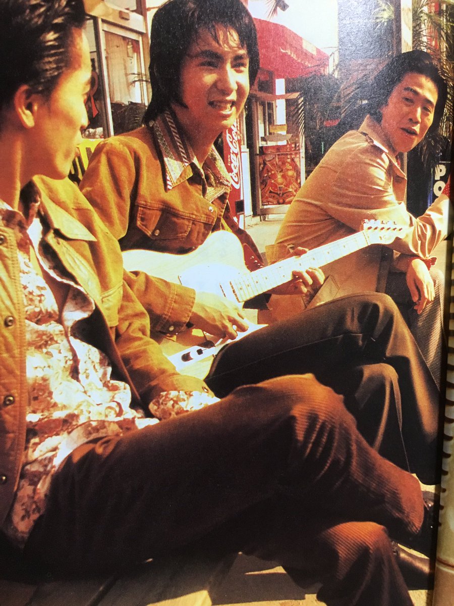 Momotobeer 小松秀行さんと田島貴男さんと木原龍太郎さん Rockin On Japan 1994年7月号 インタヴュー 山崎洋一郎 撮影 山口敦 この年の4月に6thep 朝日のあたる道 6月に4thal 風の歌を聴け をリリースしたばかり