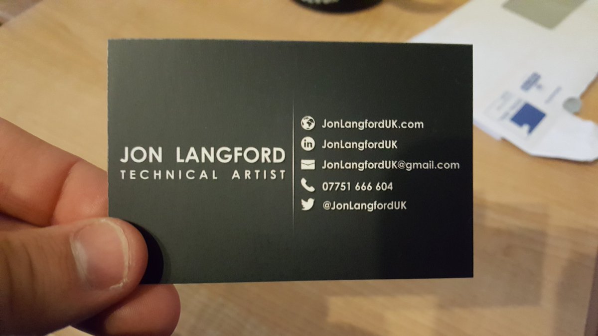 New business cards finally arrived! What do you think? #indiedev #gamedev