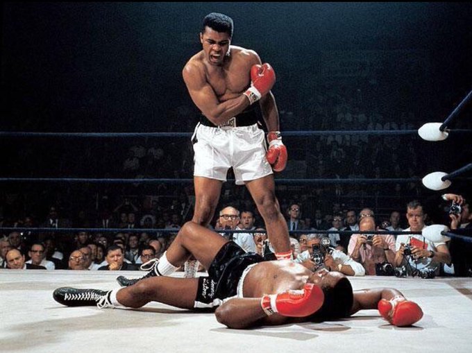 Tomorrow #MuhammadAli, no matter where you are, this is what I know you'll be, always victorious
#GreatestOfAllTime