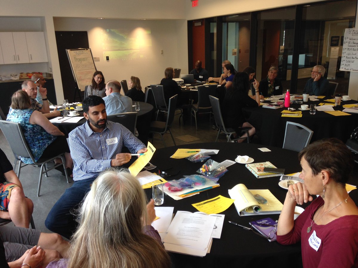 Gaylebeavil's tweet photo. Connecting to bc redesigned curric &amp; looking at  #community school models at ACEbc conference @acebctweets @laryan70 https://t.co/4cUlFdQwE4