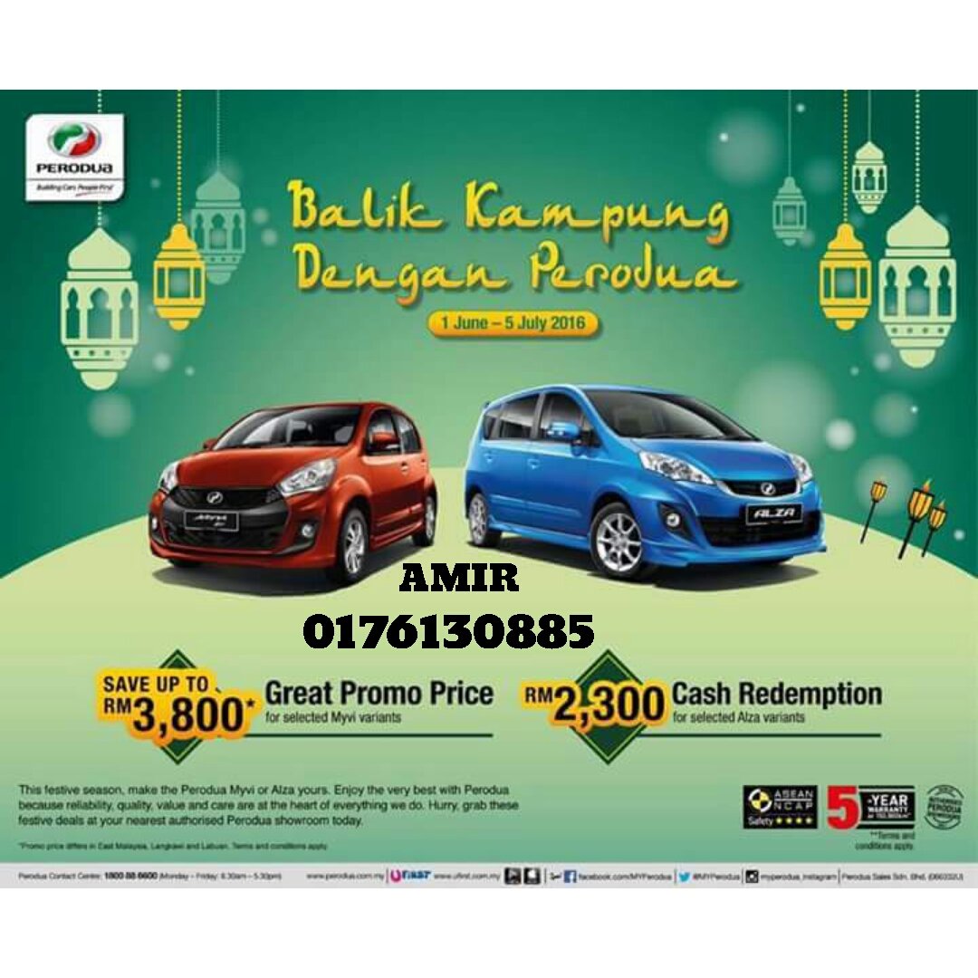 Harga Promosi Perodua Berita Kereta Terkini Gambar Ulasan Dan Video Wapcar