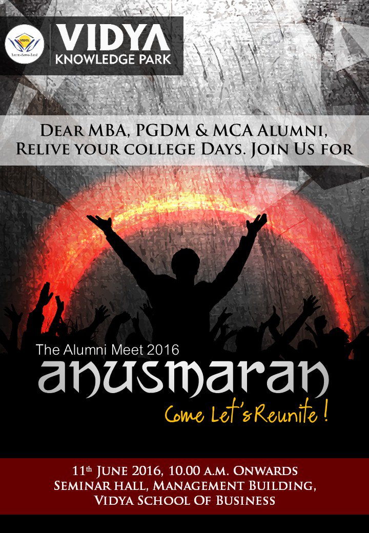 VKP_INDIA's tweet image. The Alumni Meet-2016, Anusmaran. #alumni #alumniexperience #vkpalumni #CollegeDays #collegebound #reunion2016