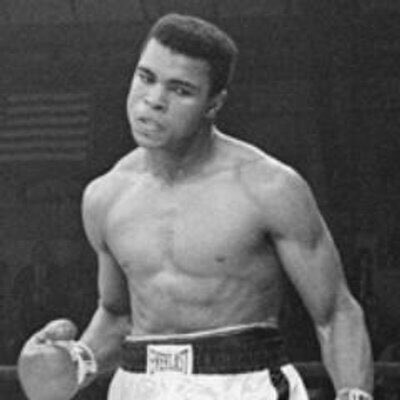 MeninistTweet's tweet photo. Float like a butterfly, sting like a bee. #RIPAli https://t.co/tXFEQuFal2