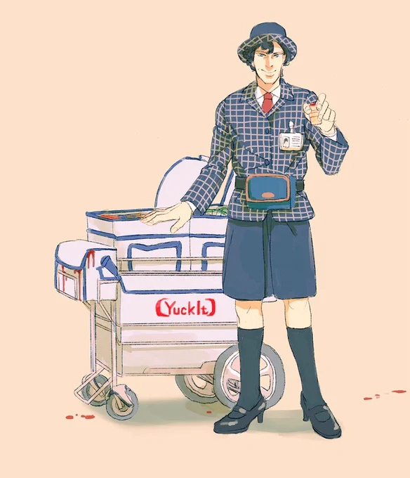 おはよう!!ヤクルトのシャーロック・ホームズだ!!!君!今日は黒酢ドリンクではなくヤクルト400の方がいいだろう!体調が顔に出ているぞ!それと、ジョアにピーチ味が出た!!なに?血?知るか!さっき興味深い事件に遭遇したばかりなんだ!! 